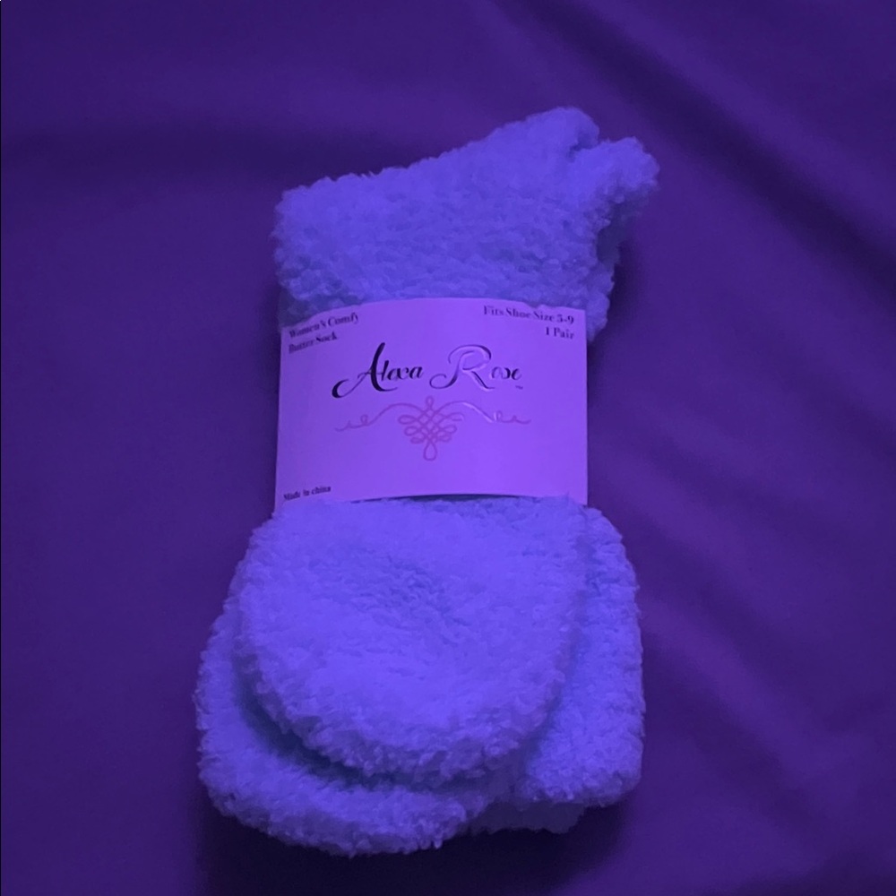 Cozy Blue Socks